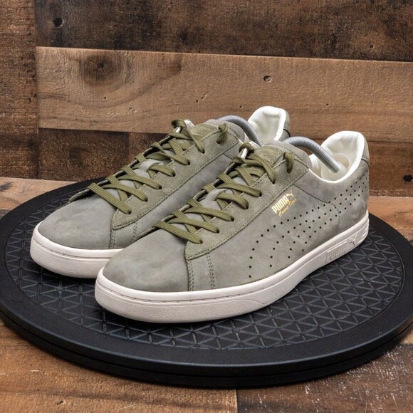 Puma Other - PUMA COURT STAR MENS ATHLETIC SHOES LIGHT GREEN LEATHER LOW CASUAL SIZE 12